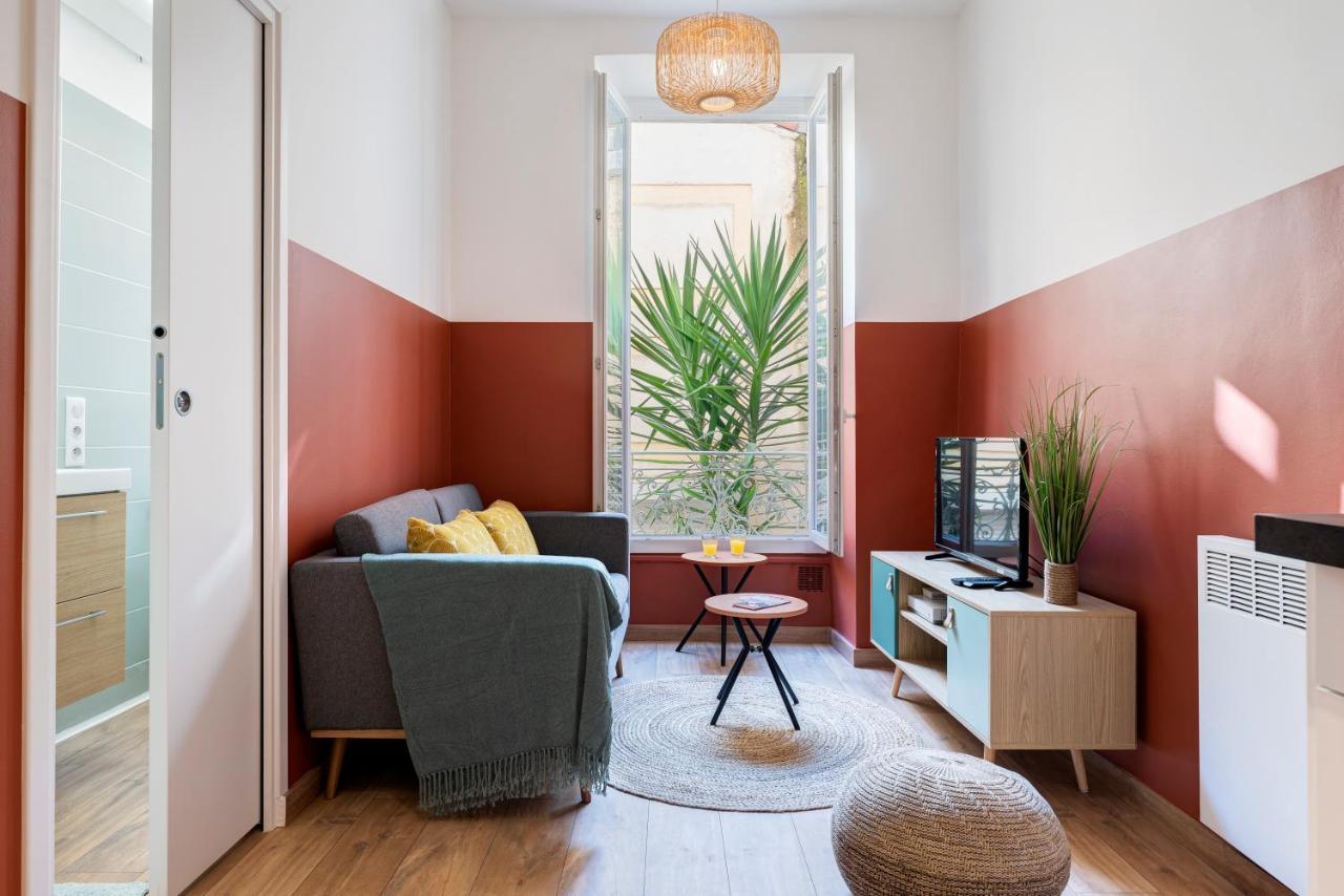 Apartment Cosy And Trendy 3 Bedrooms Train Tramway Nizza